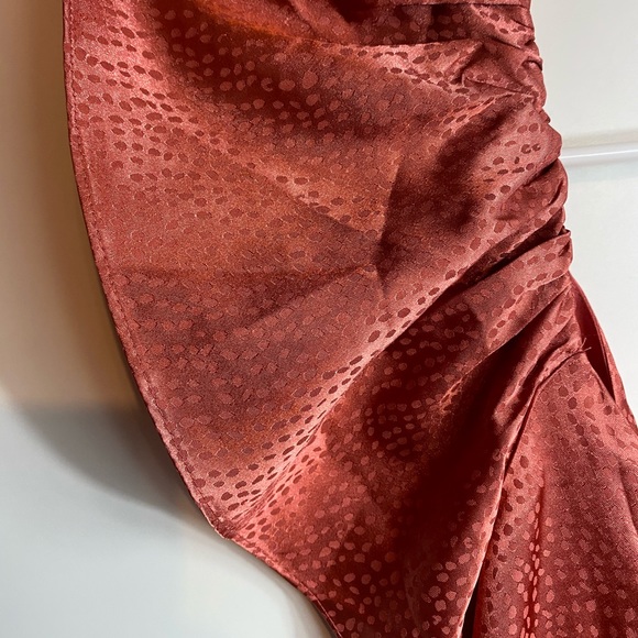 Satin midi slit dress 2x - Picture 11 of 11